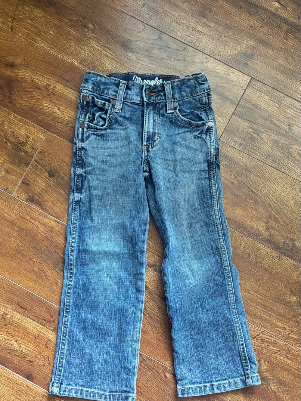 Wrangler Boys' Blue Straight-Leg Jeans